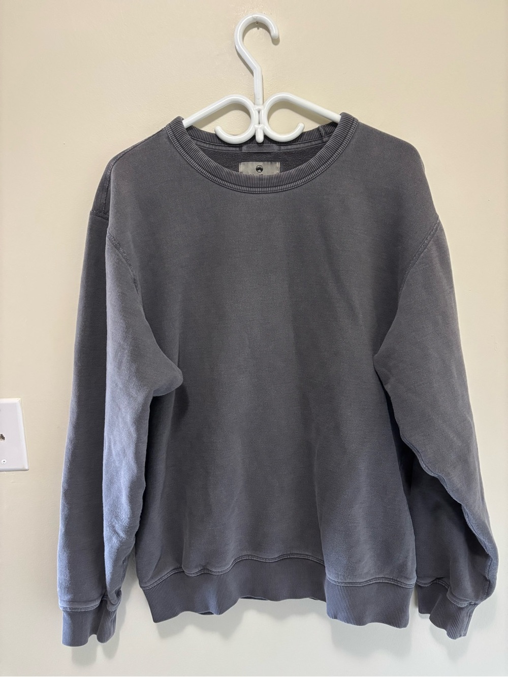 Wind River Outfitting Co. Charcoal Grey Vintage Wash Crewneck Sweatshirt